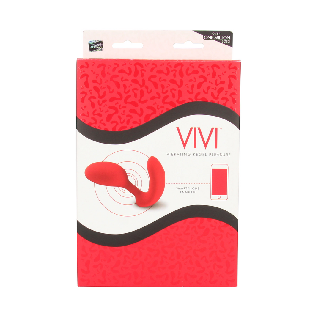 Vivi – Vibrerende Kegel Pleaser – Rood