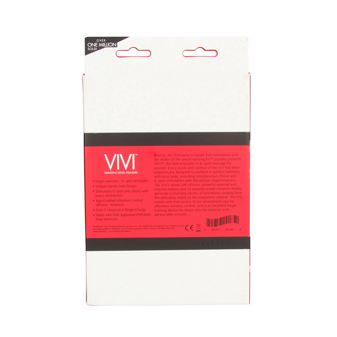 Vivi – Vibrerende Kegel Pleaser – Rood