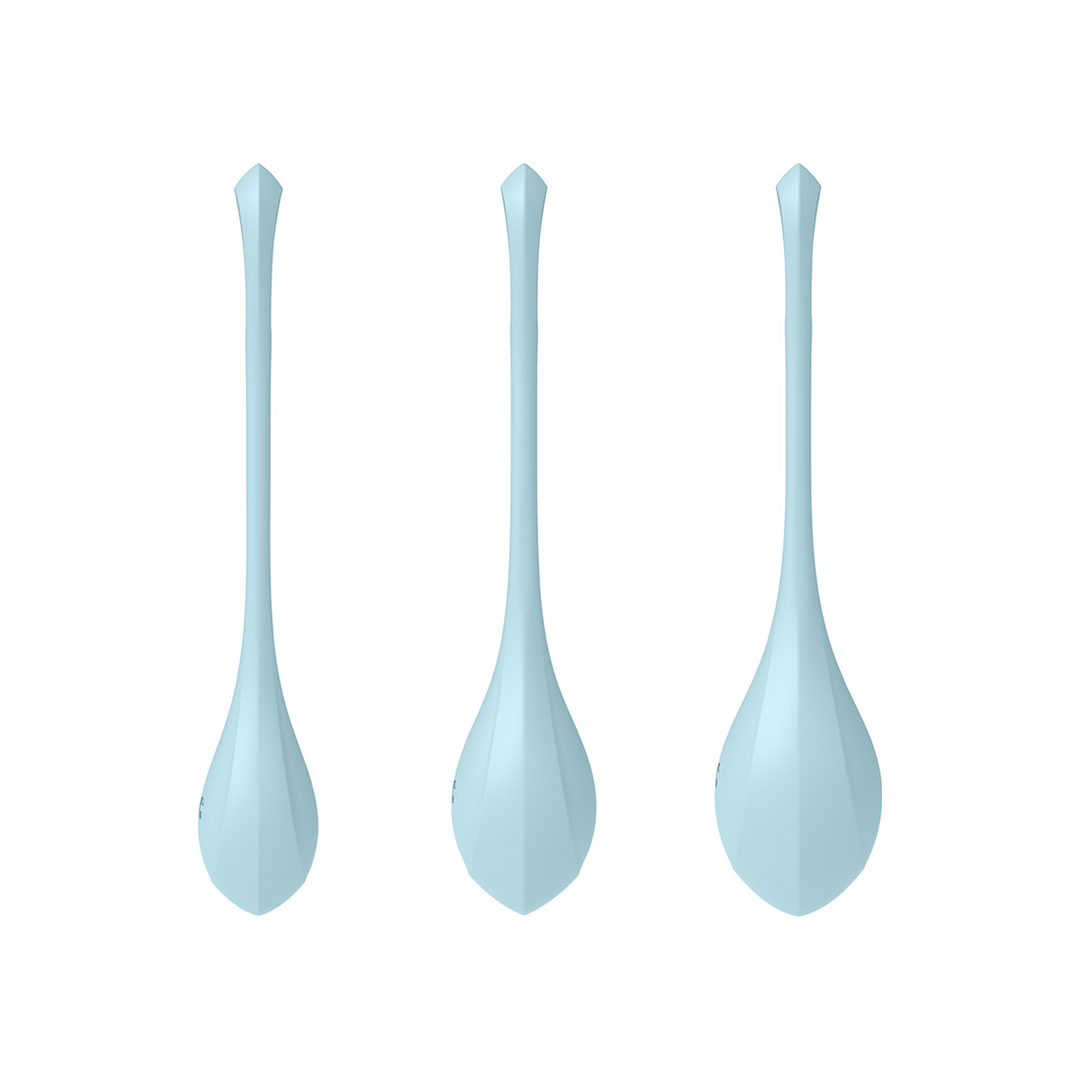 Yoni Power 2 – Kegel Balls Set – Lichtblauw