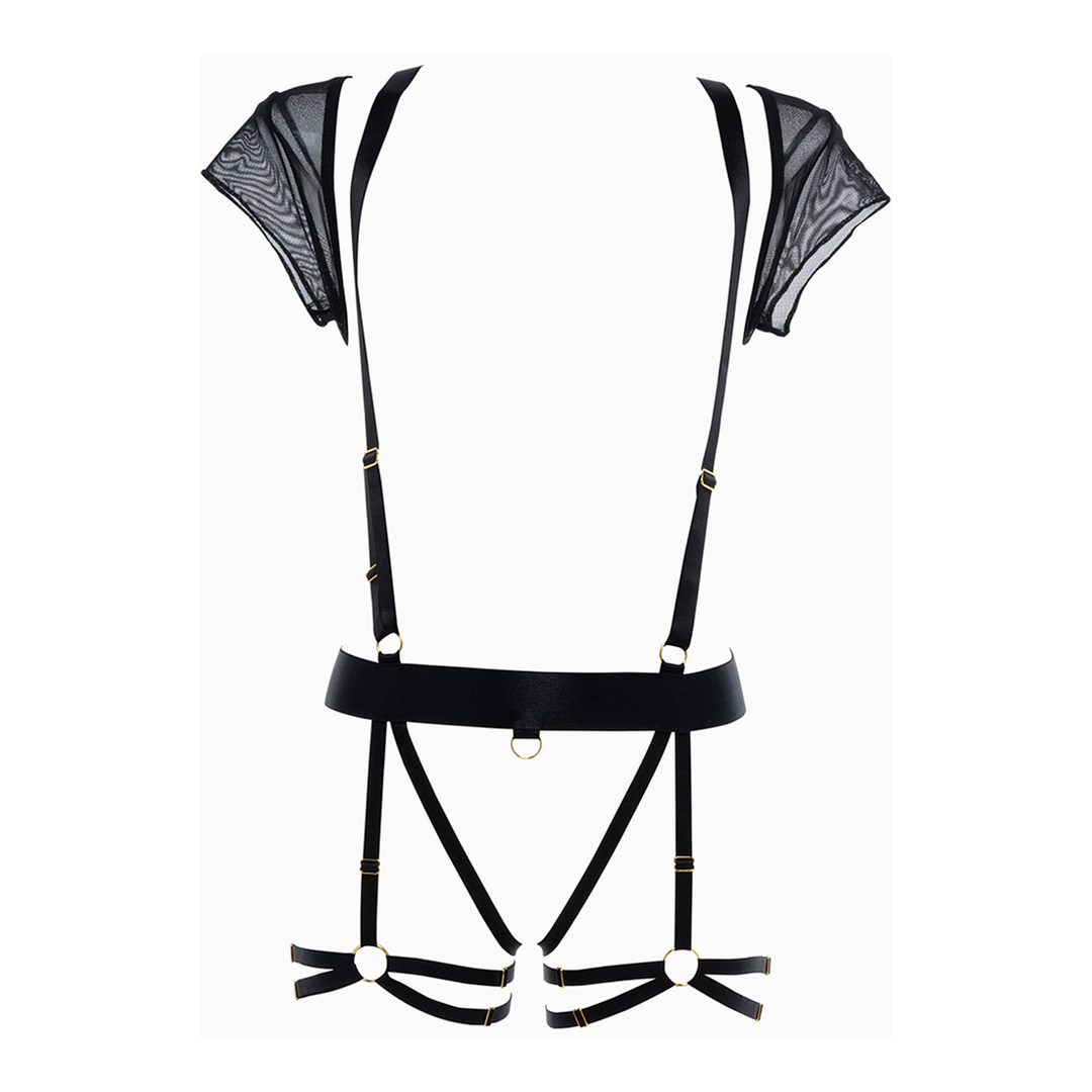 St. Tropez Babe – Suspender – OS – Zwart