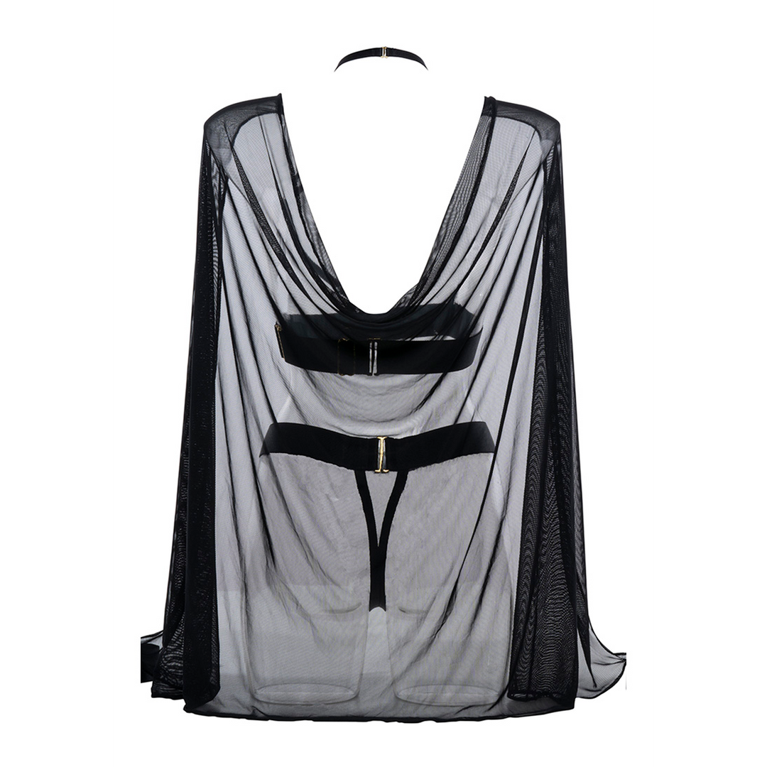 Sweet Little Lies – Harness Set – OS – Zwart