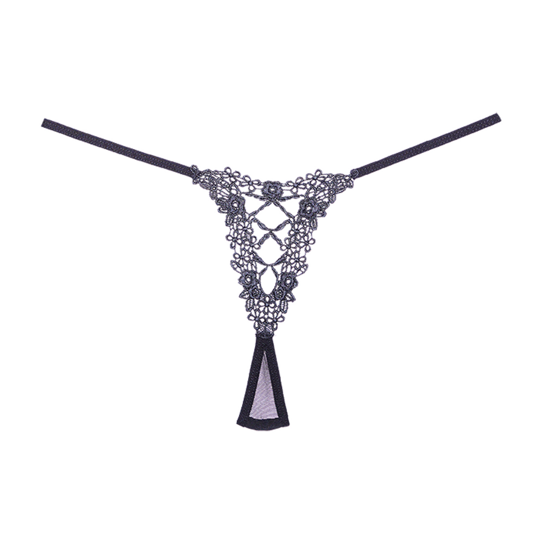Mesh String – One Size – Zwart