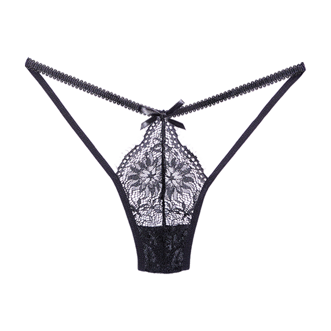 Kant String – Één Maat – Zwart