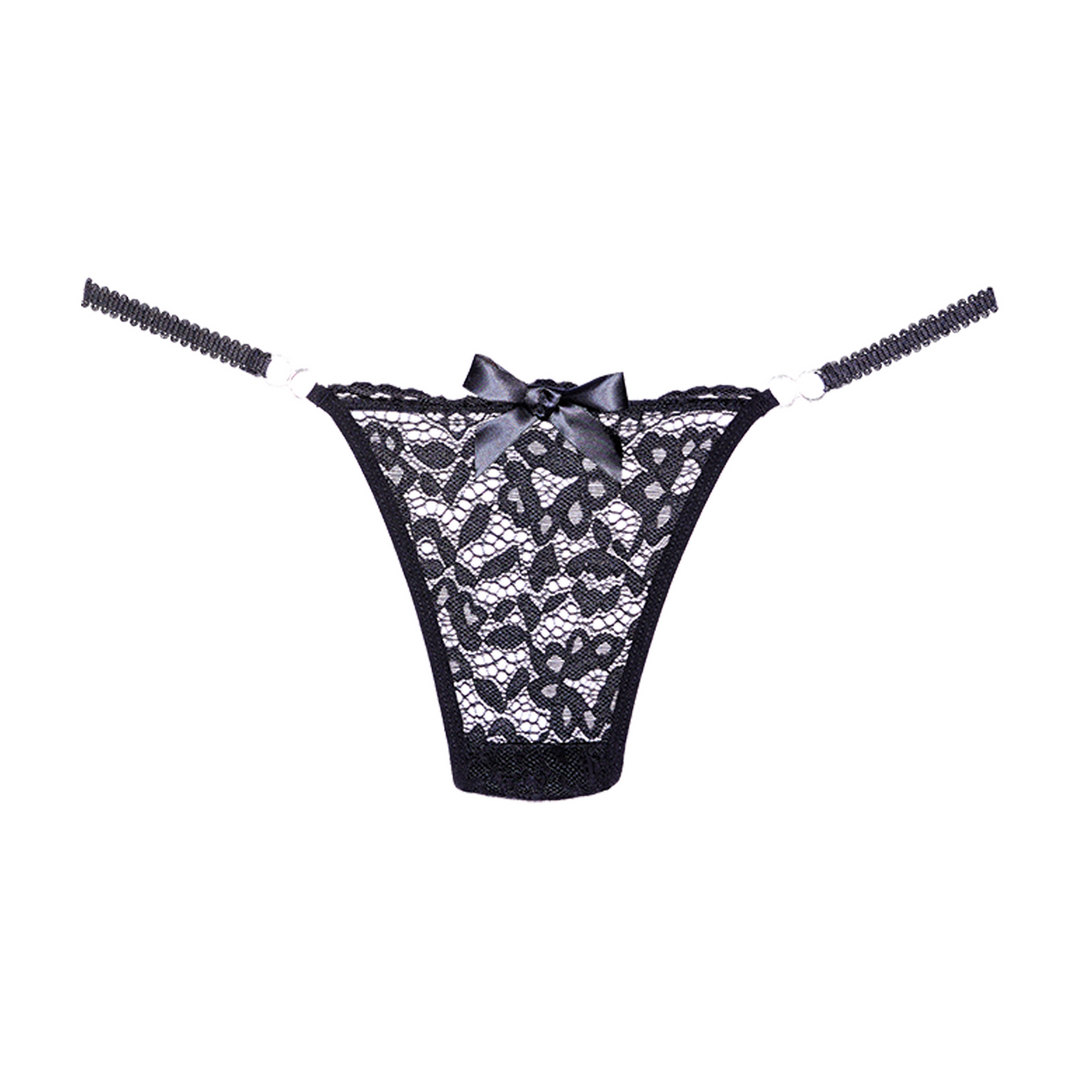 Kant String – Één Maat – Zwart