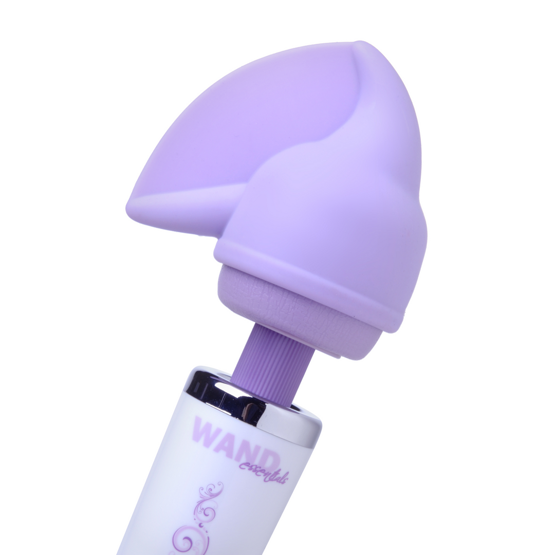 Flutter Tip Silicone Wand Attachment – Paars