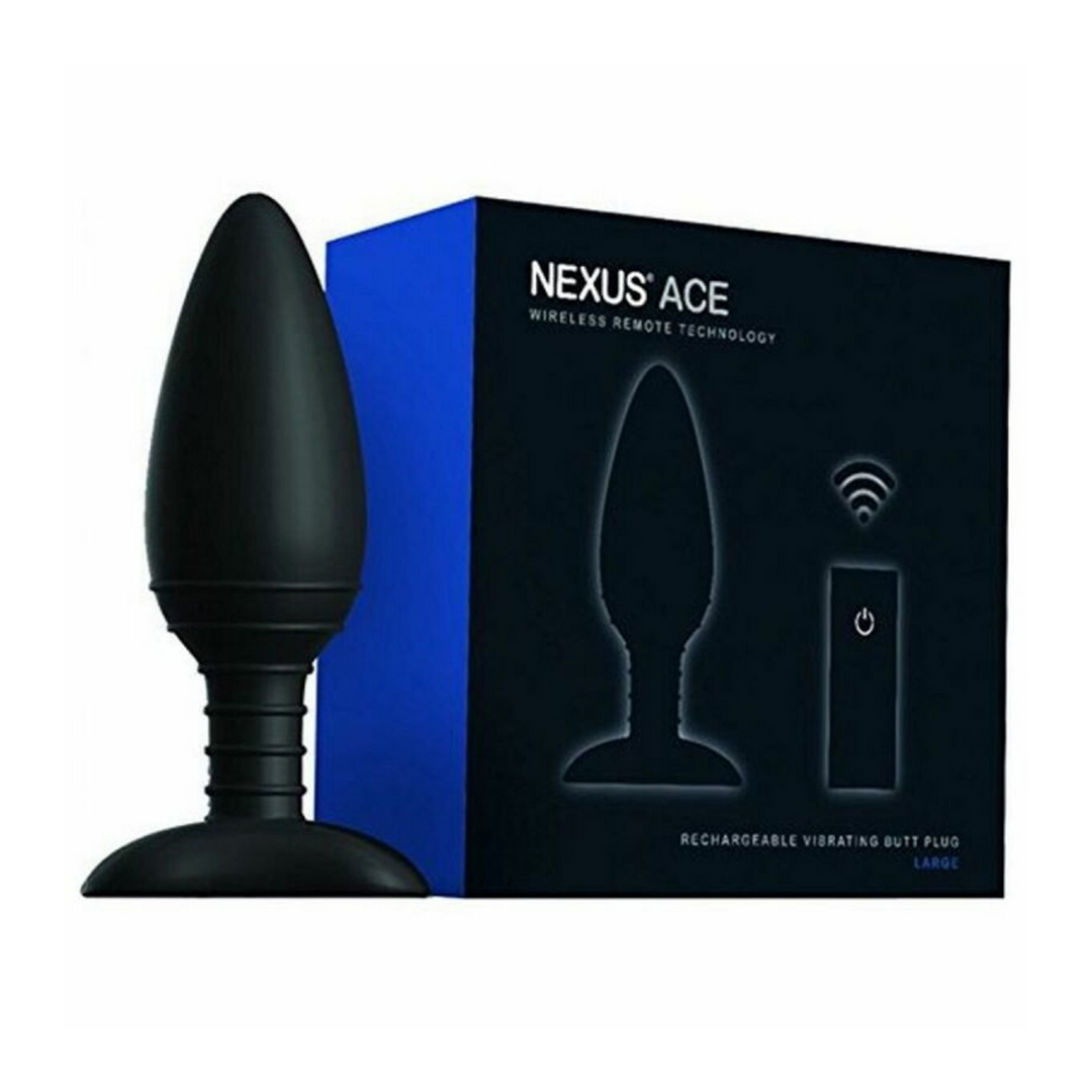 Ace Large – Vibrerende Butt Plug met Afstandsbediening