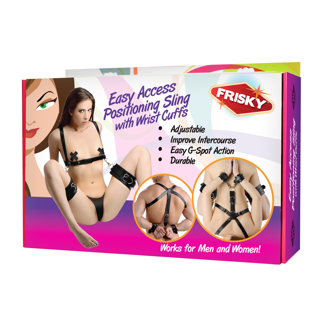 Gemakkelijke Toegang – Thigh Sling met Polsboeien