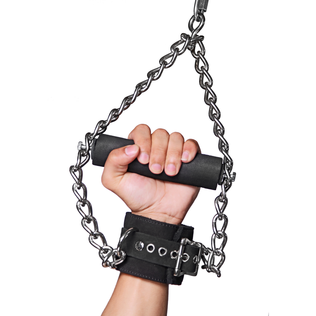 Bontgevoerde nubuck leren suspensieboeien met grip