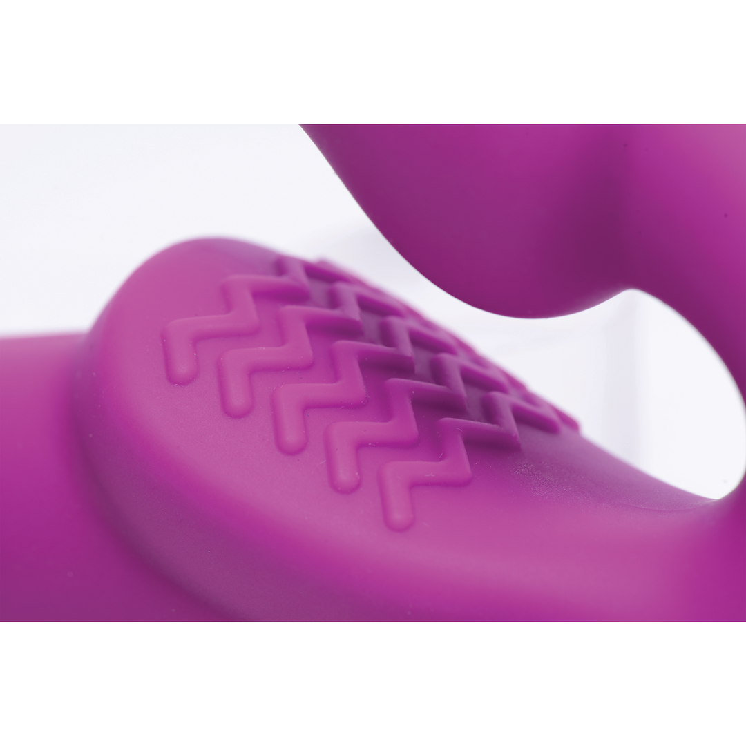 Evoke Vibrerende Strapless Siliconen Strap On Dildo