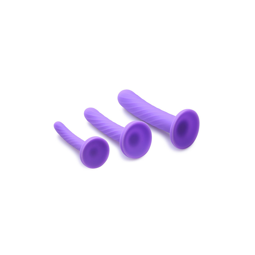 Tri-Play – 3-delige Siliconen Dildo Set