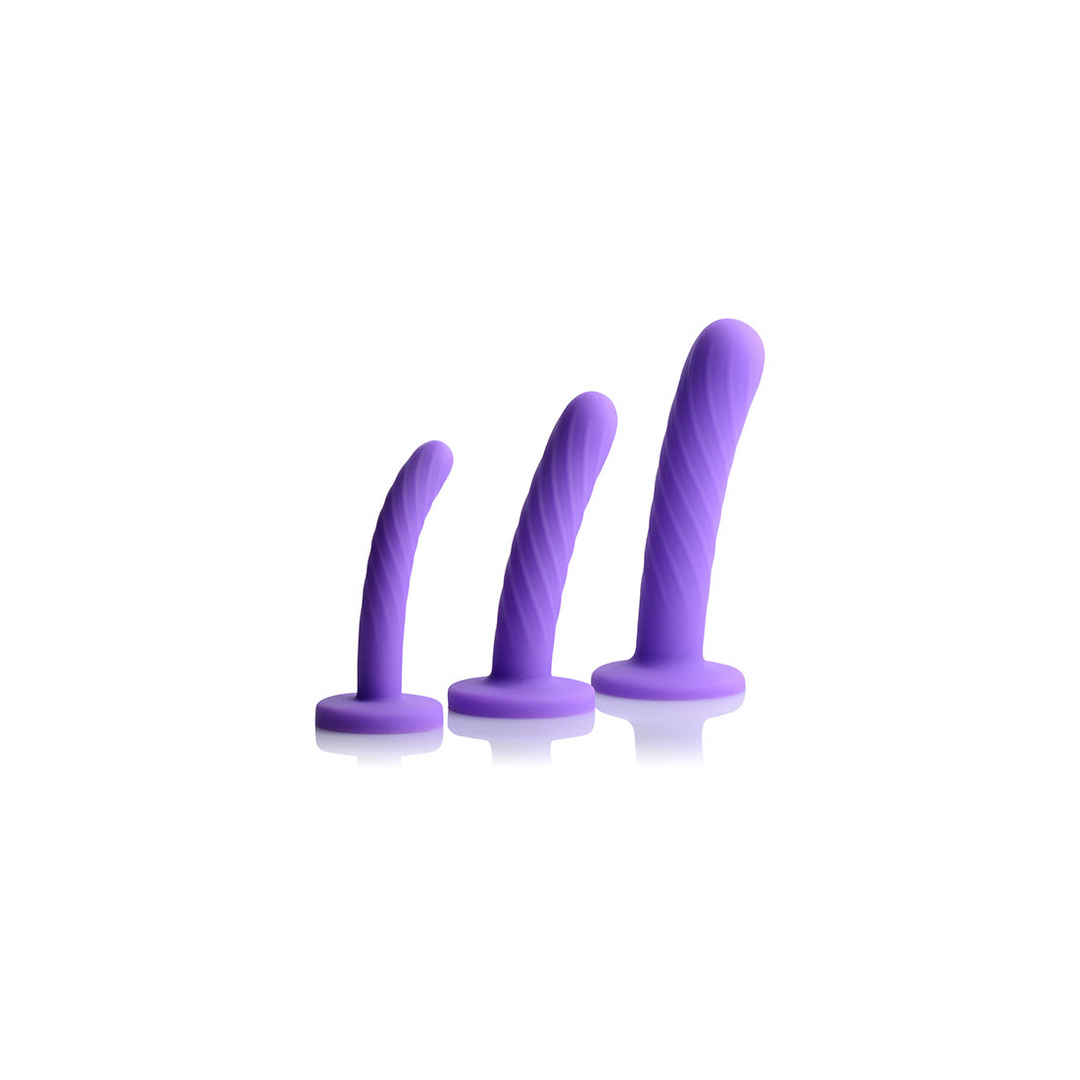Tri-Play – 3-delige Siliconen Dildo Set