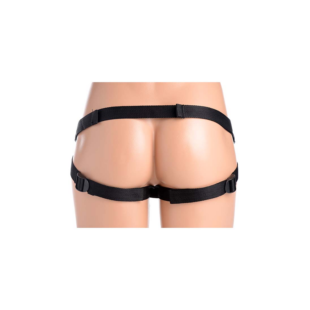 Double-G Deluxe – Vibrerende Strap-On Harnas