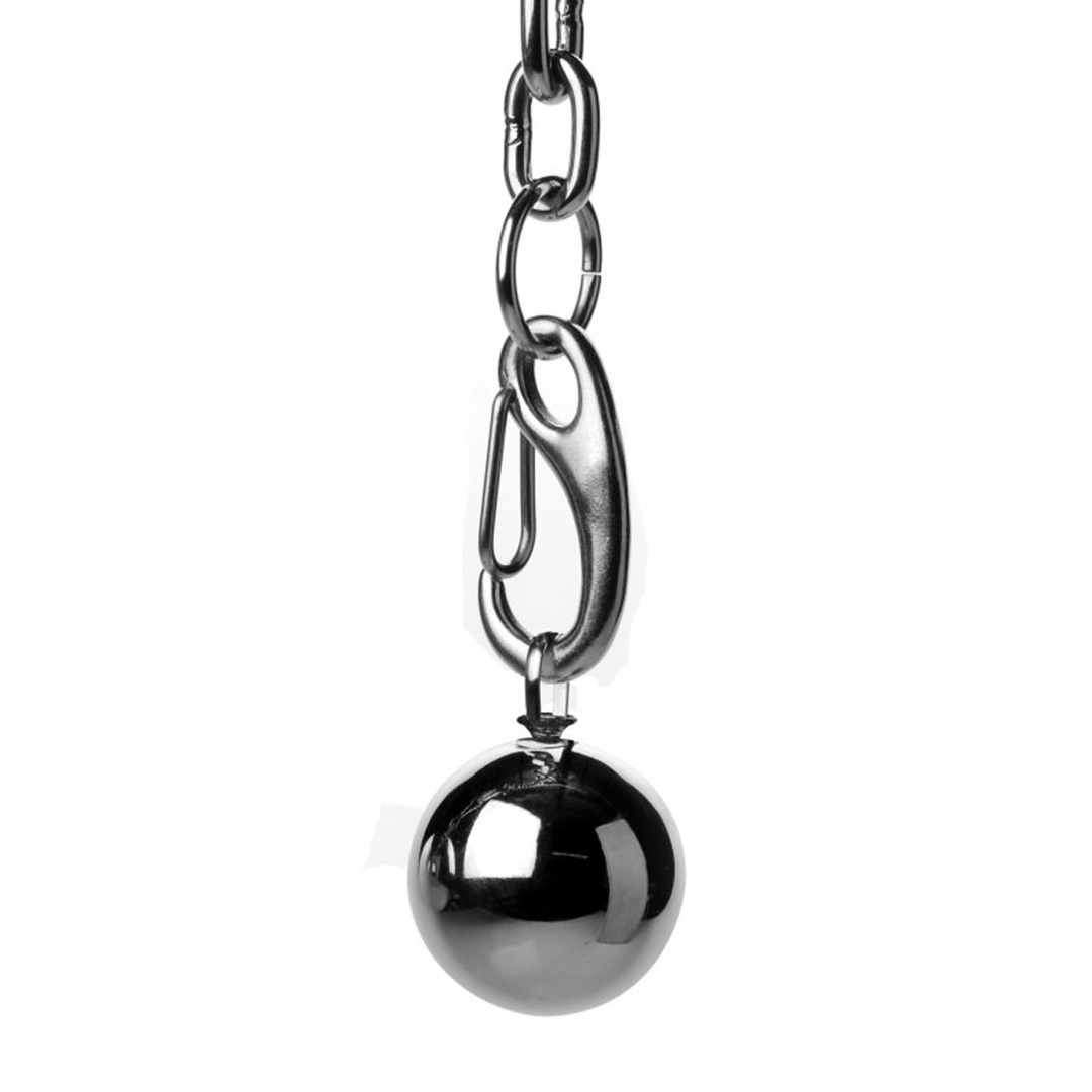 Heavy Hitch – Ball Stretcher Hook met Gewichten