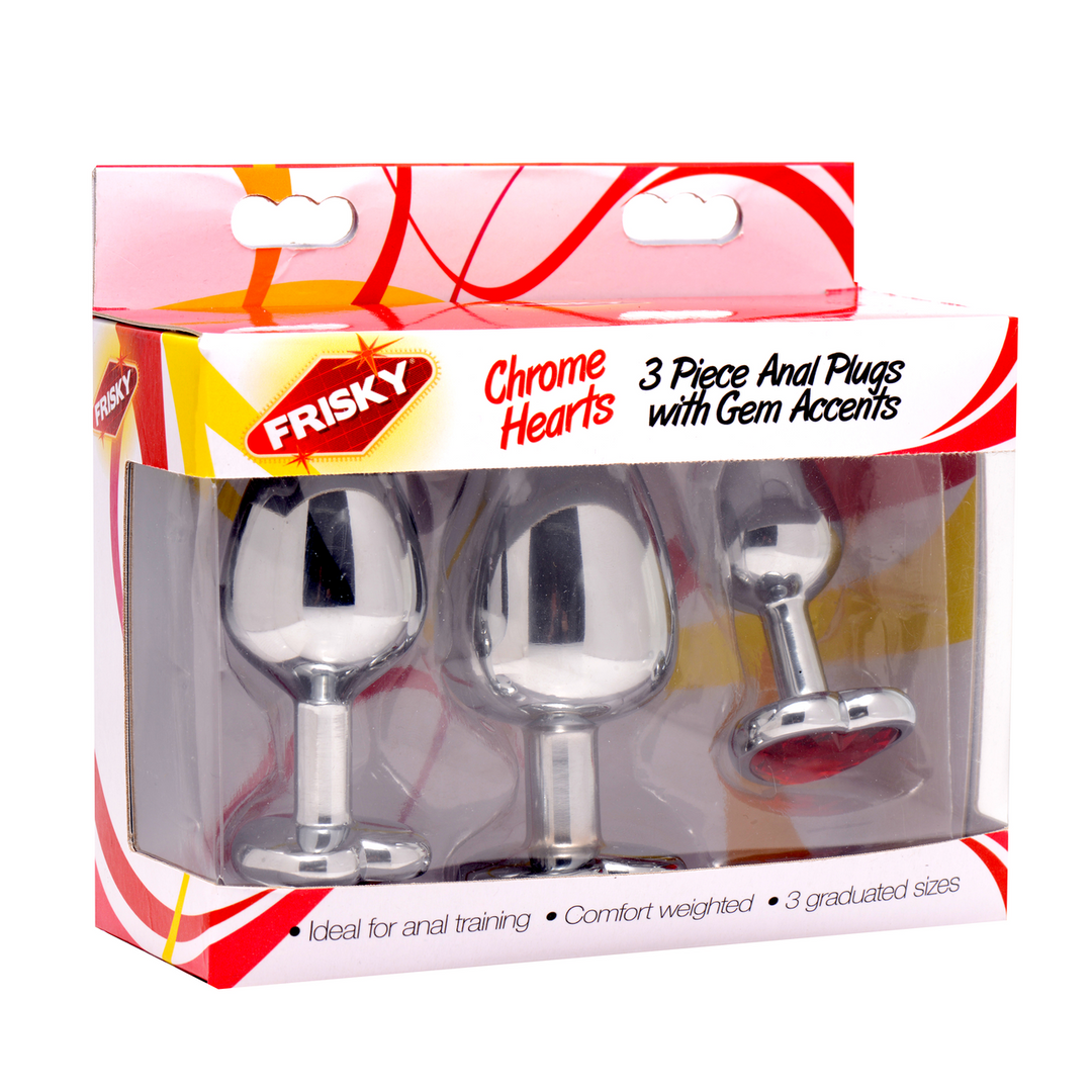 Anal Plugs – 3 Stuks