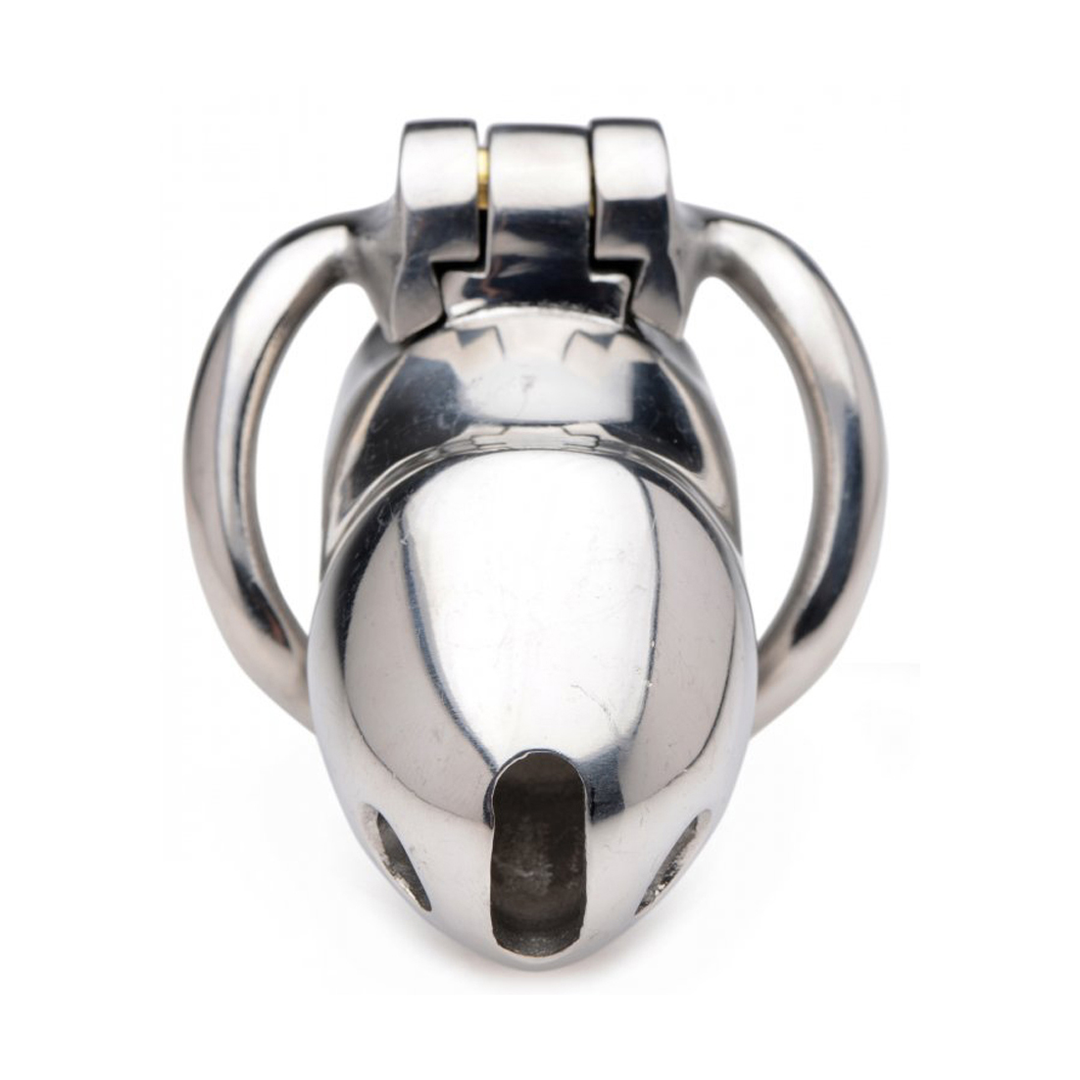 Rikers 24-7 – RVS Locking Chastity Cage