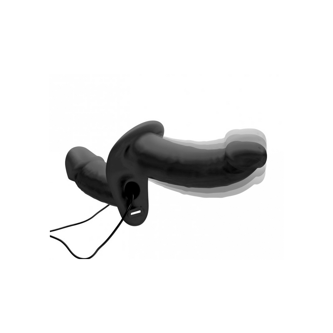 Supreme Pleasure – Vibrerende Dubbele Dildo met Harness