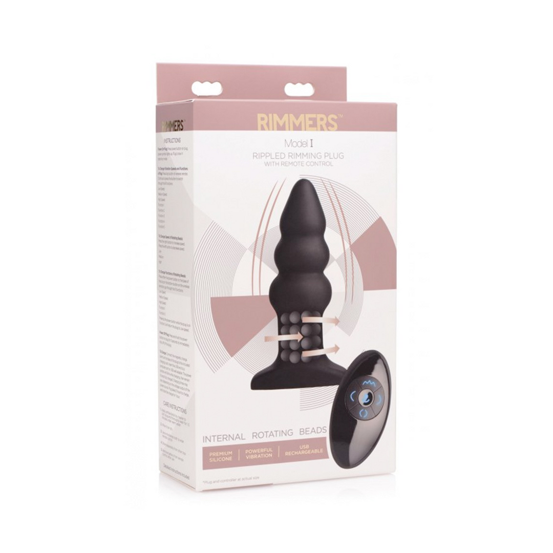Model I – Ribbed Rimming Plug Model I – Geribbelde Rimming Plug