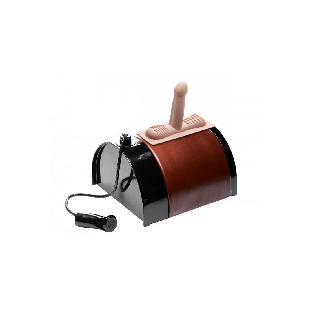 Silla Deluxe - Máquina de Sexo con Ruedas y Doble Accesorios