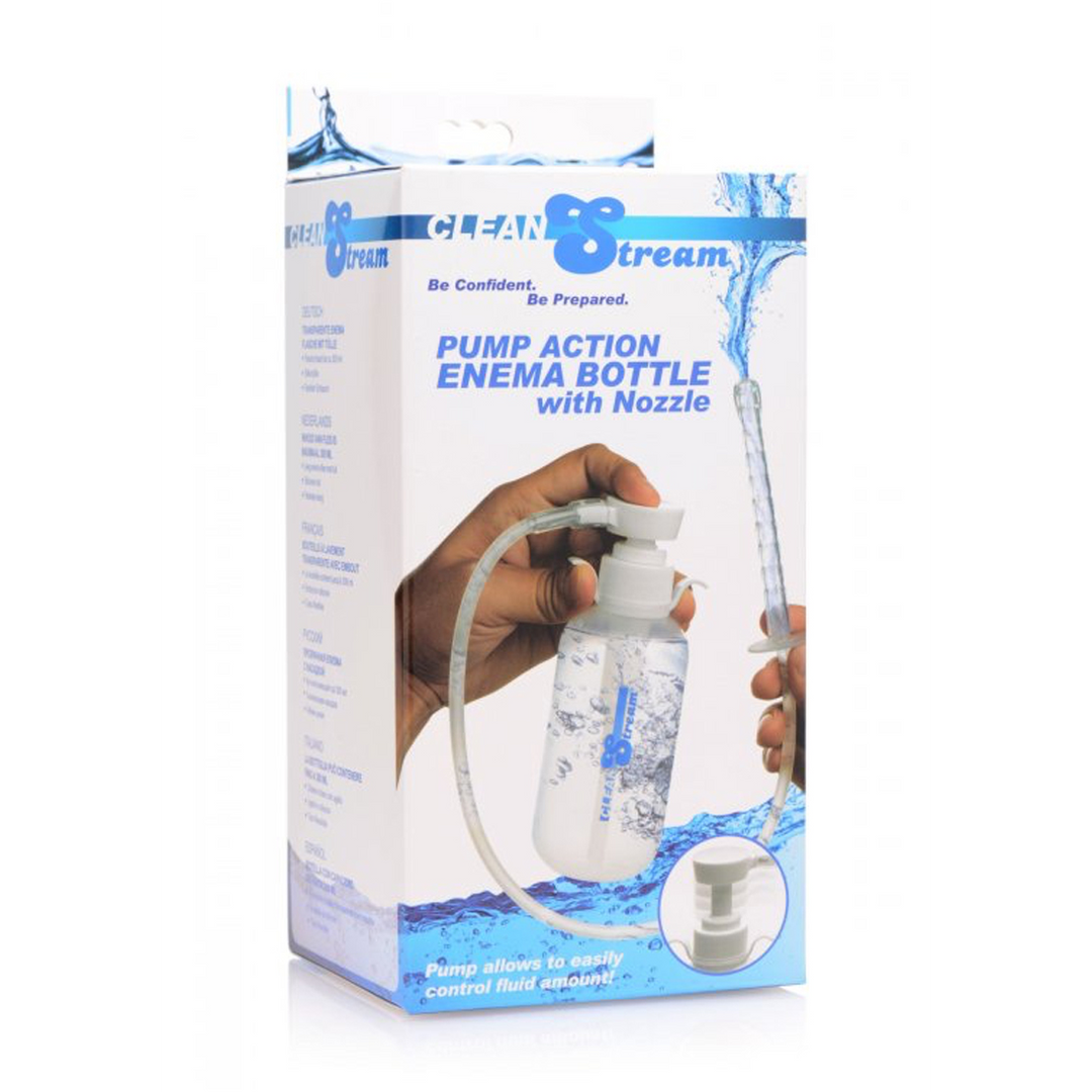 Pompactie – Enema Fles met Nozzle