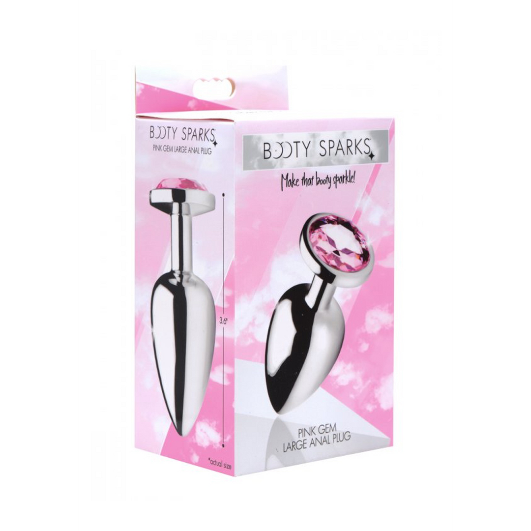 Roze edelsteen – Butt Plug – Groot