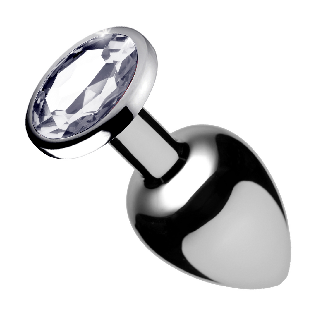 Duidelijke Gem Anale Plug Medium – Duidelijk