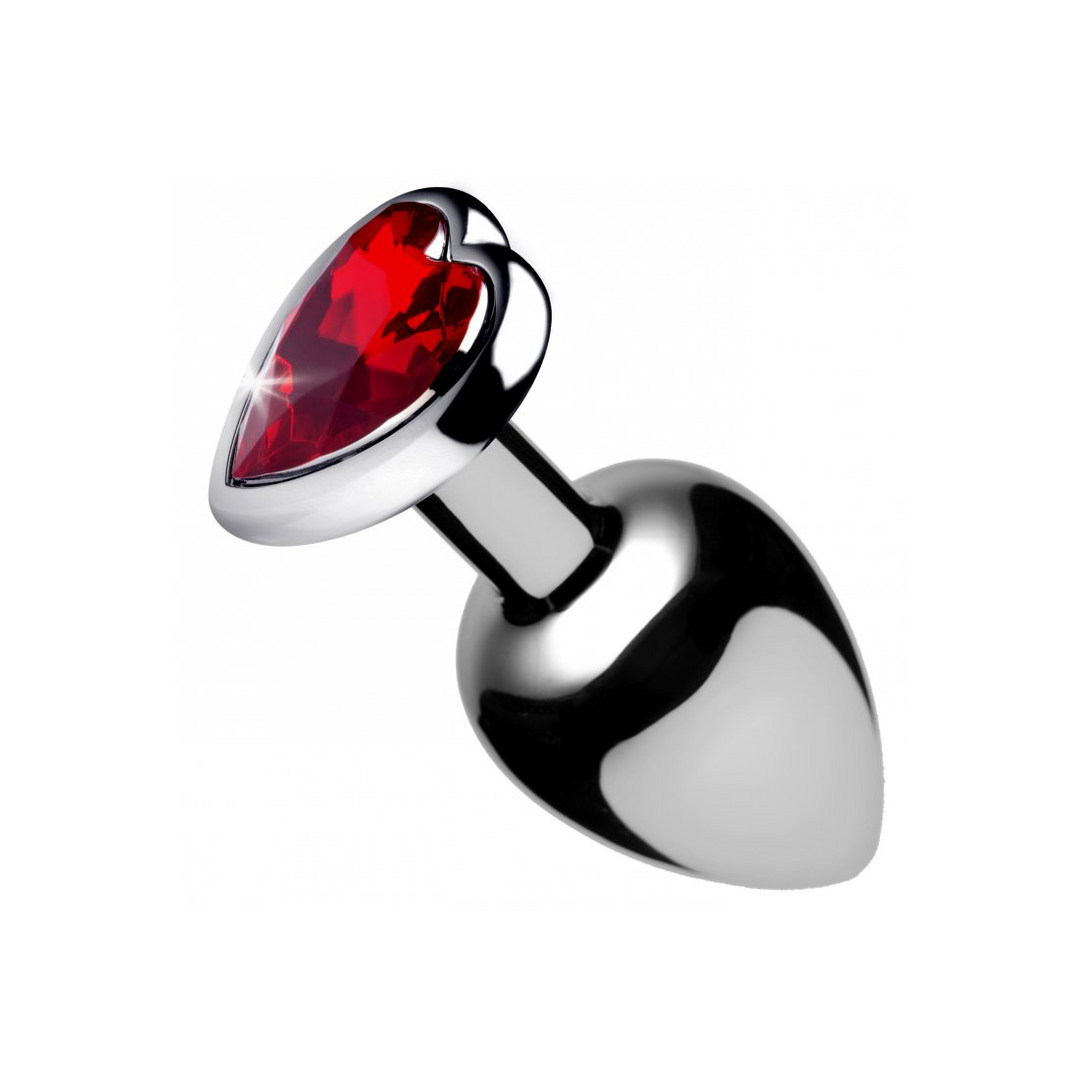 Red Heart Gem - Plug Anal - Pequeño
