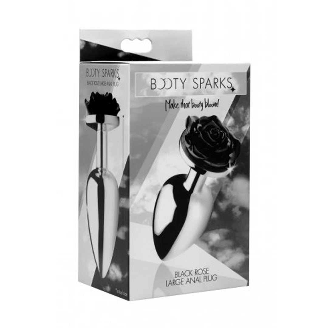 Zwarte Roos – Butt Plug – Groot