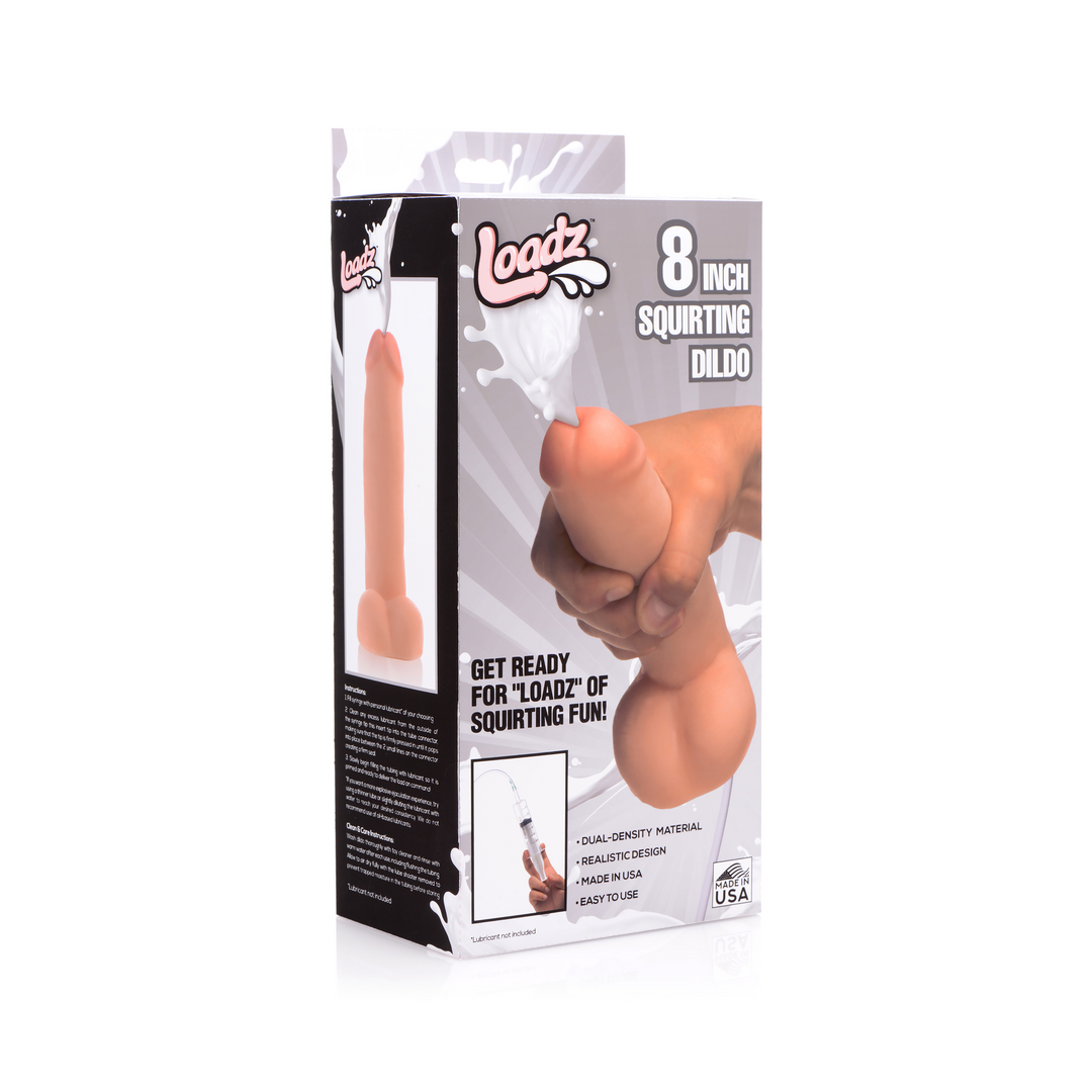 Realistische Dual Density Squirting Dildo – 8 / 20,5 cm