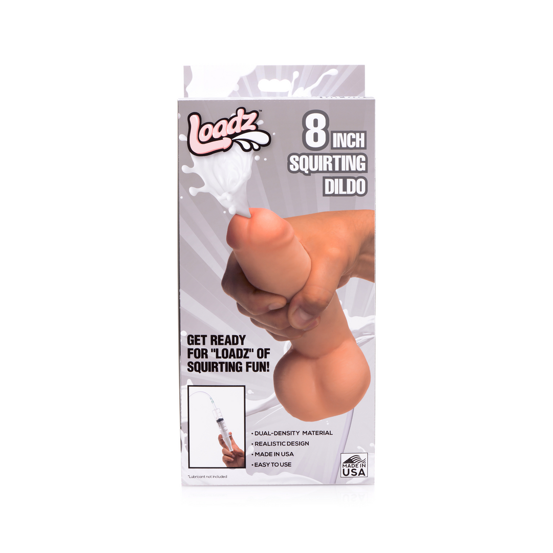 Realistische Dual Density Squirting Dildo – 8 / 20,5 cm