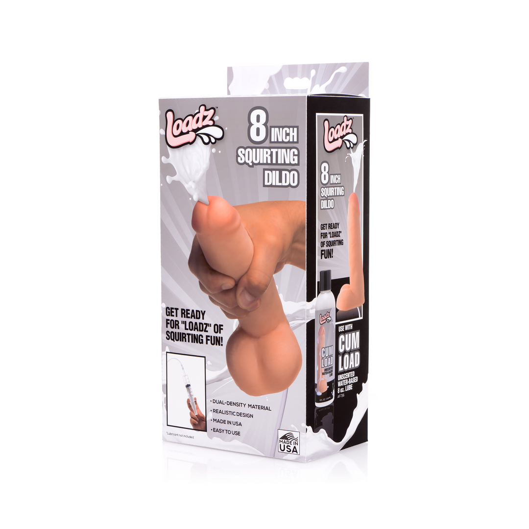 Realistische Dual Density Squirting Dildo – 8 / 20,5 cm