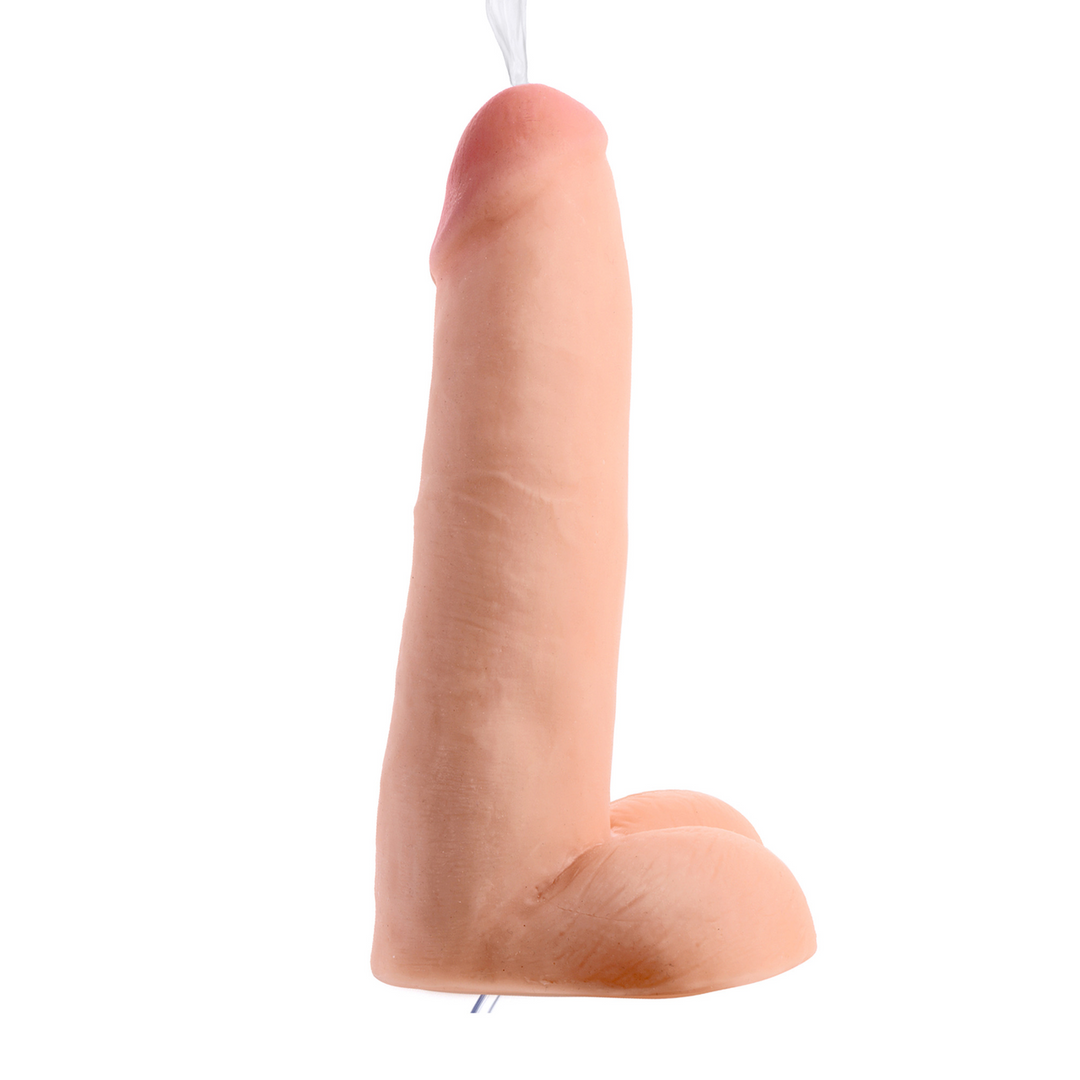 Dildo Realista de Doble Densidad con Chorro - 8 / 20,5 cm