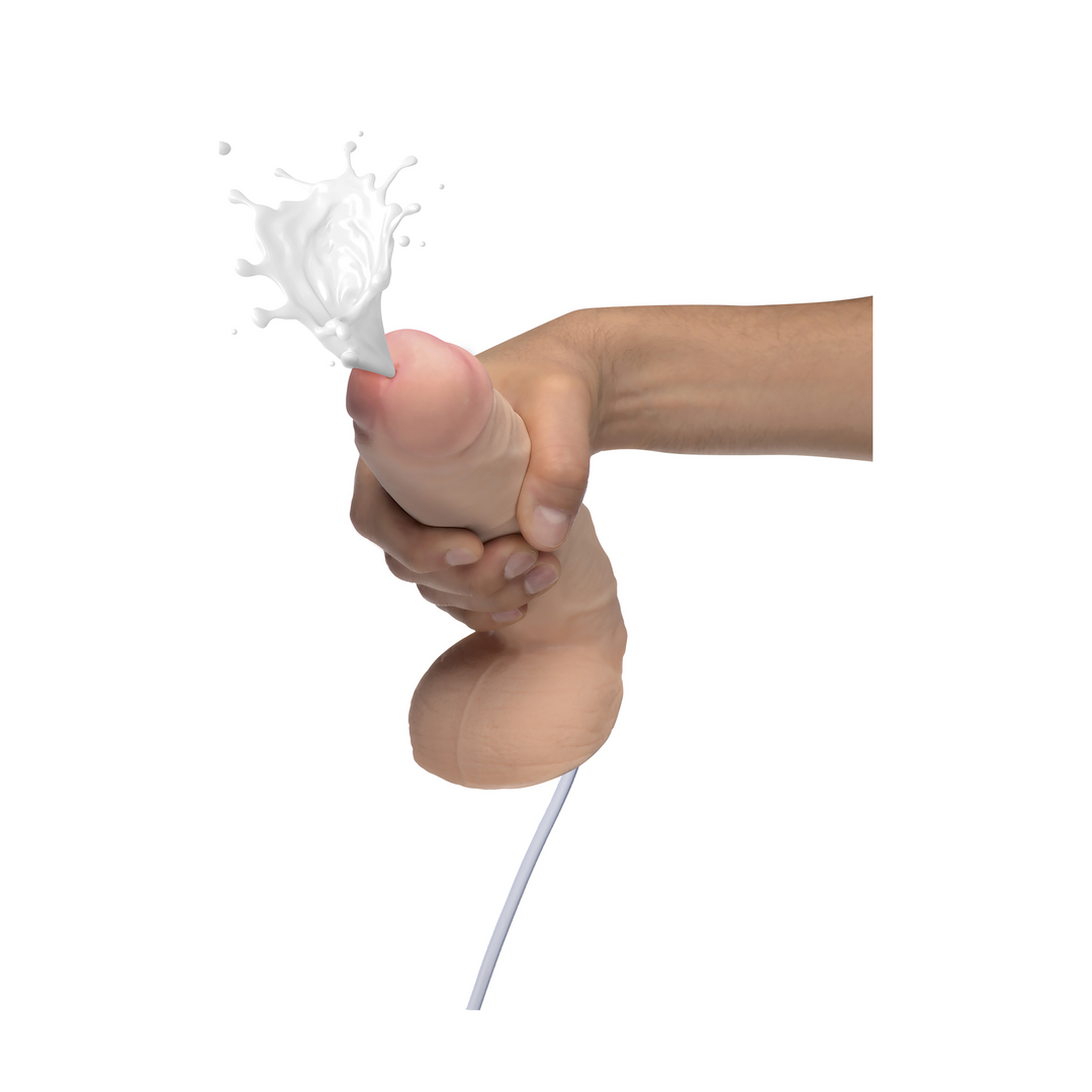 Realistische Dual Density Squirting Dildo – 7 / 18 cm