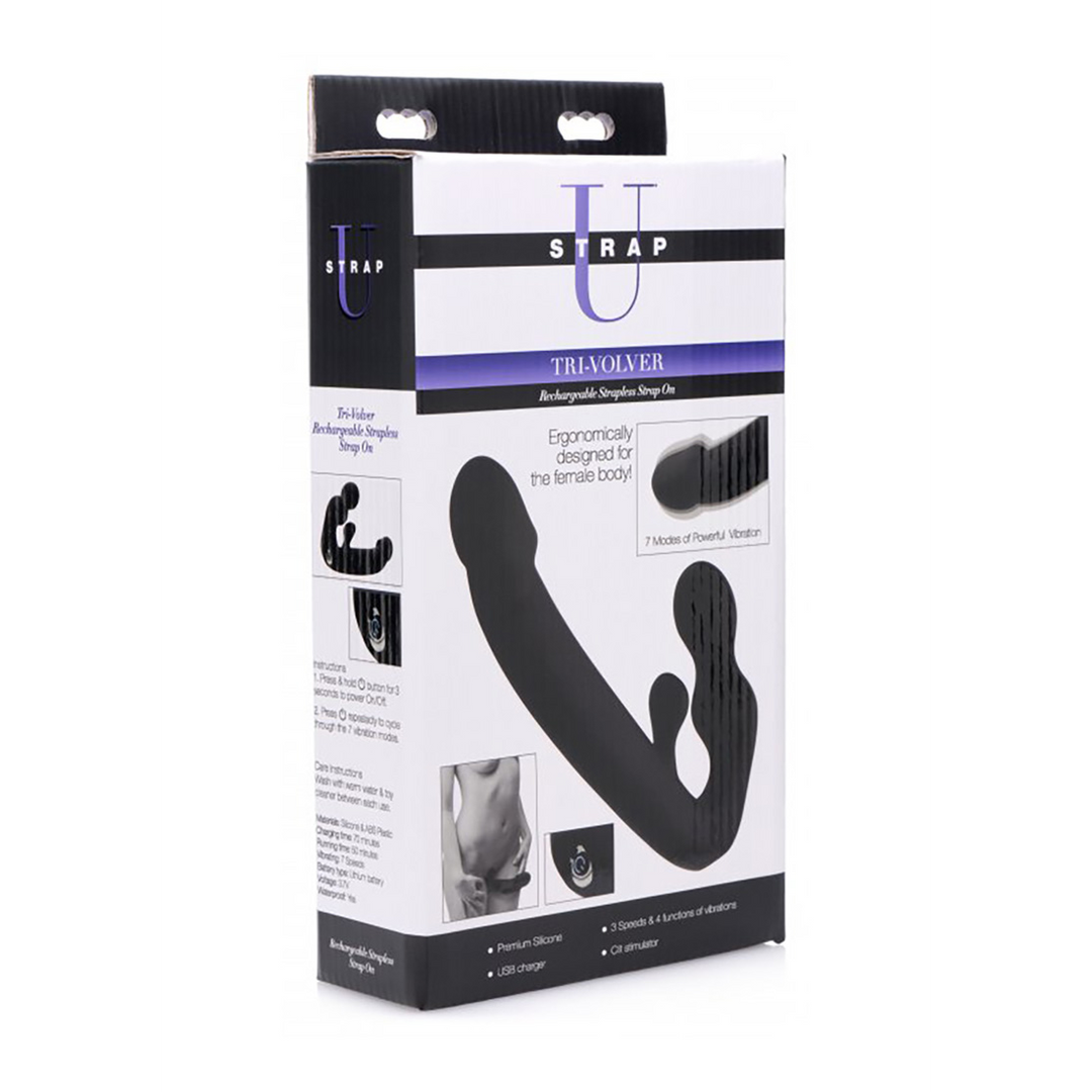 Tri-Volver – Oplaadbare Strapless Strap-On