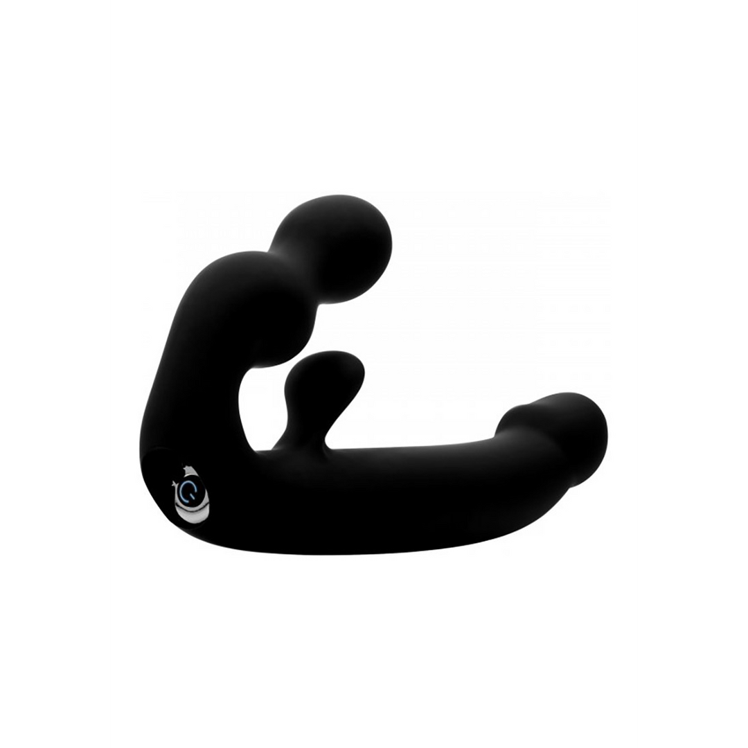 Tri-Volver - Juguete Rechargeable Strapless Strap-On