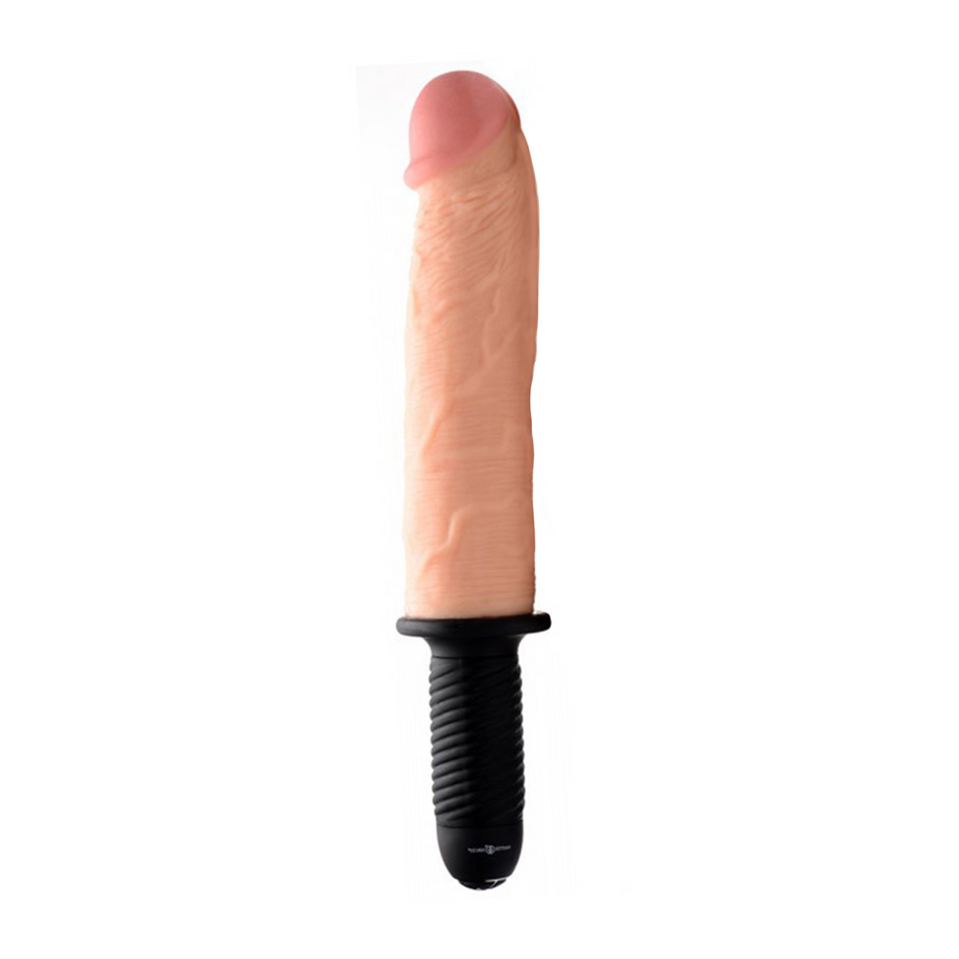 Onslaught – XXL Vibrerende Dildo Thruster
