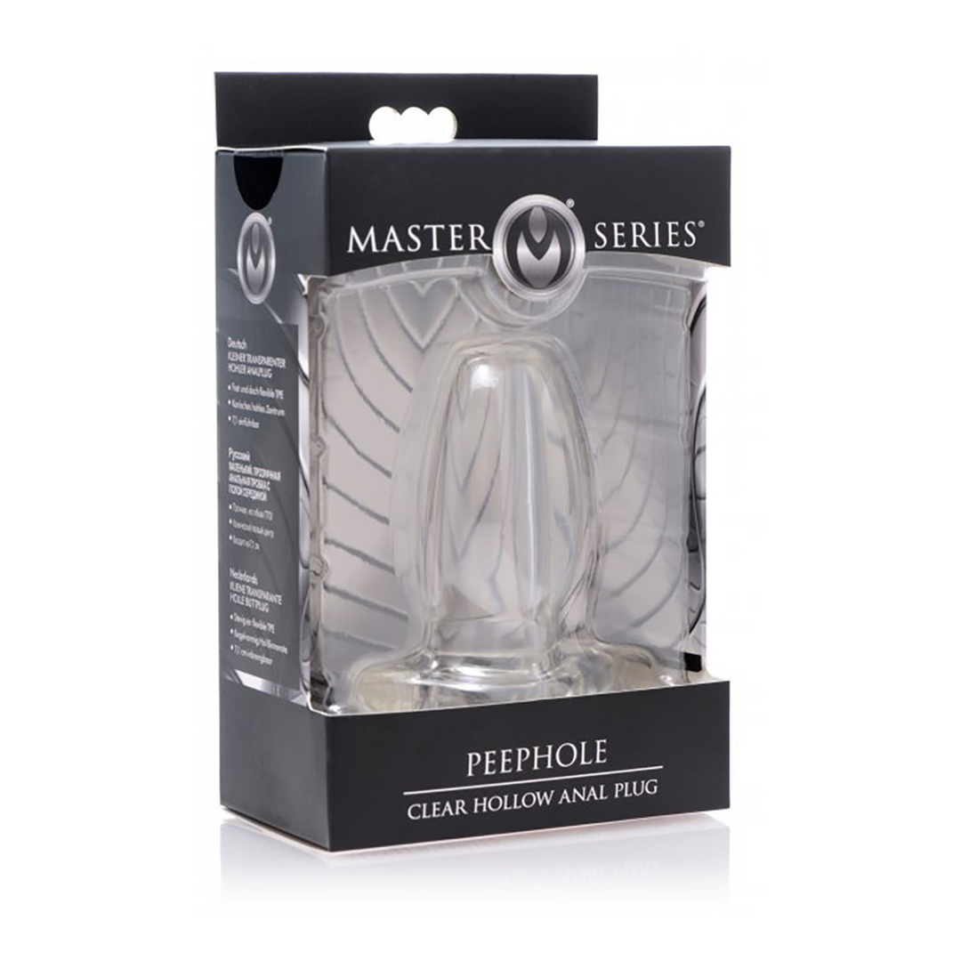 PeepHole – Transparante Holle Anale Plug – Klein