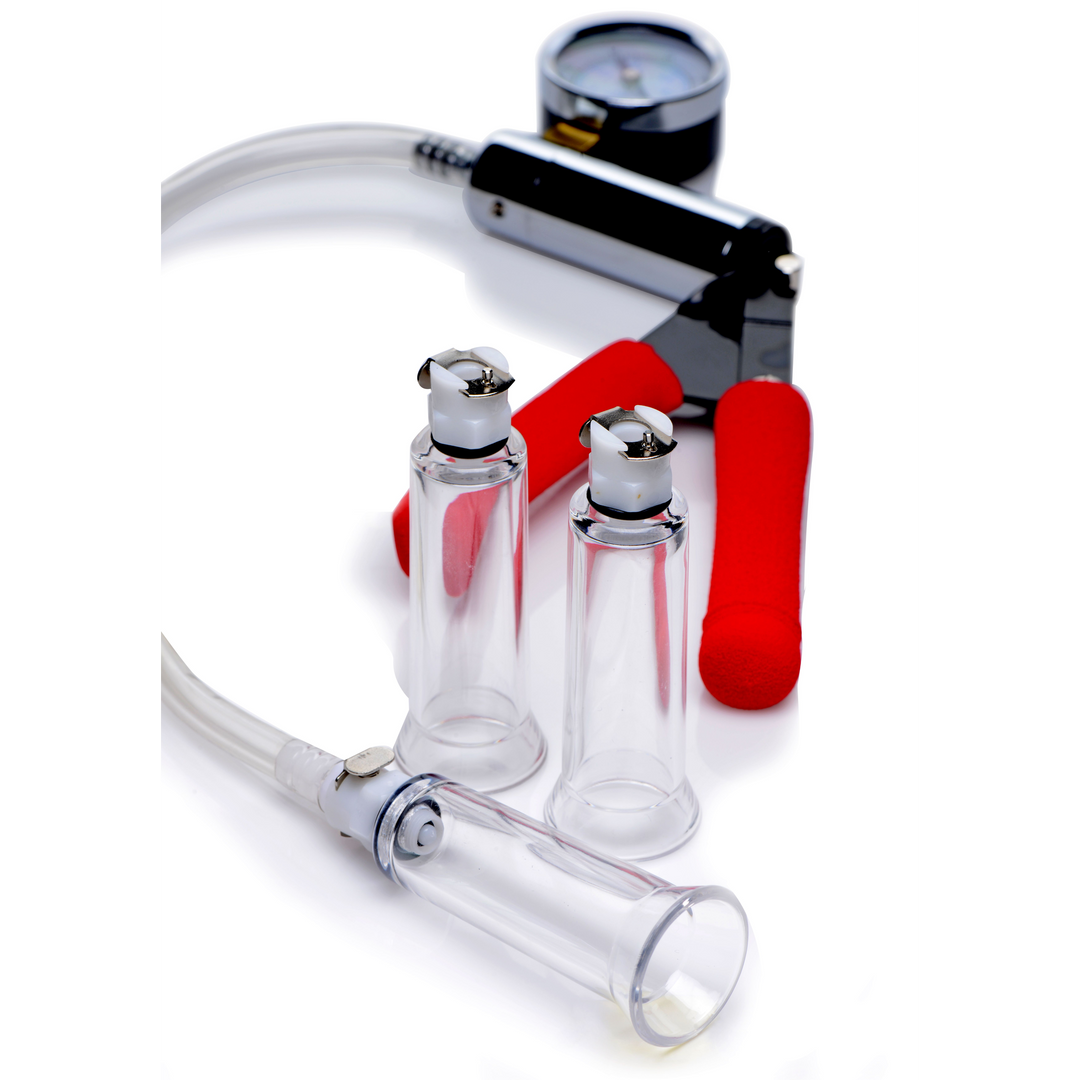 Clit en Nipple Cilinders 3-delige set