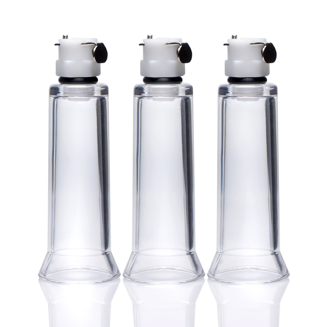 Clit en Nipple Cilinders 3-delige set