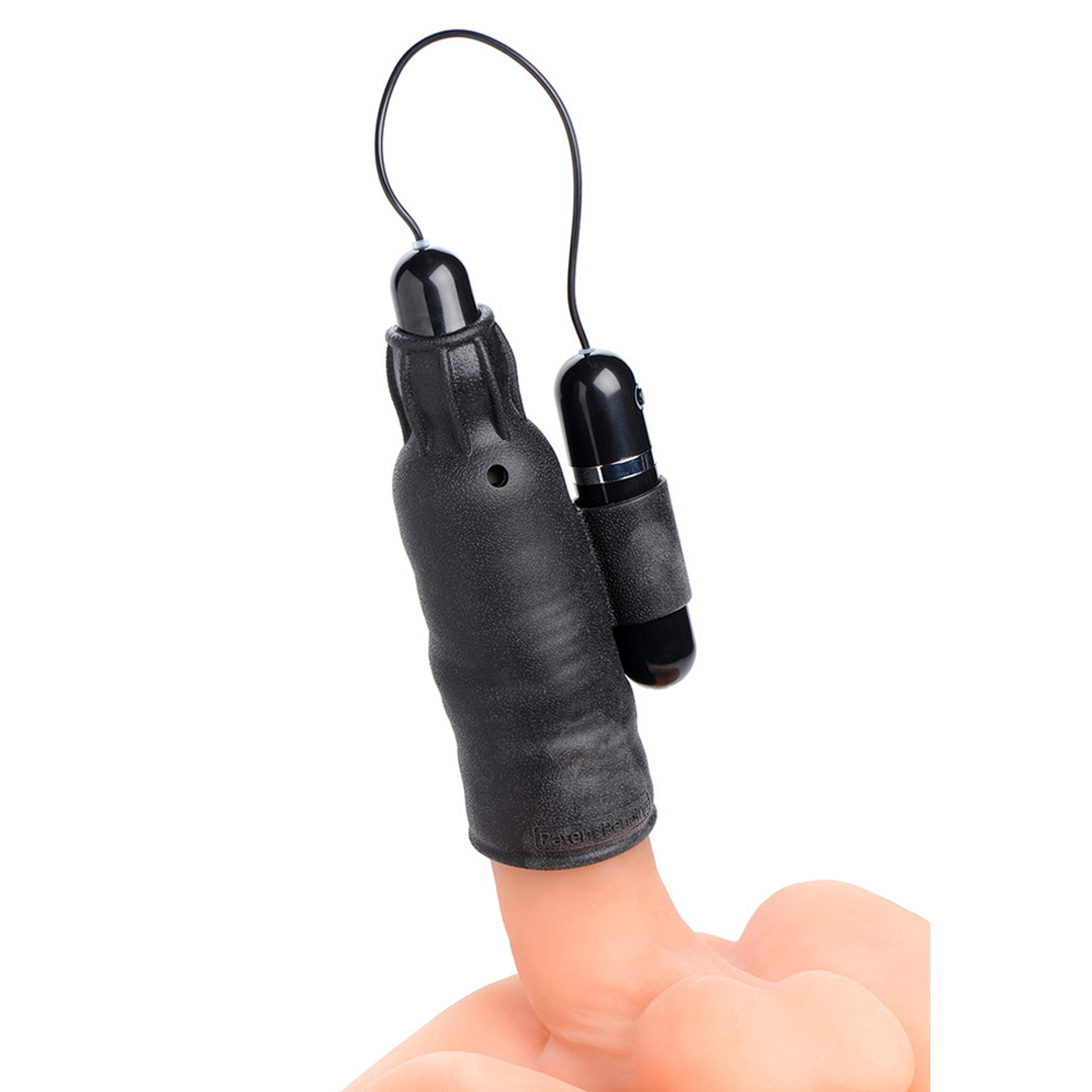 Lightning Stroke – Siliconen Stroker met Vibrerende Bullet