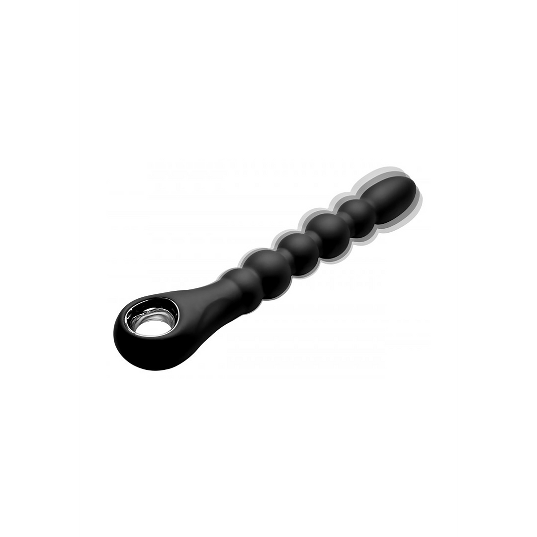 Donkere Scepter – Vibrerende Silicone Anale Perlen