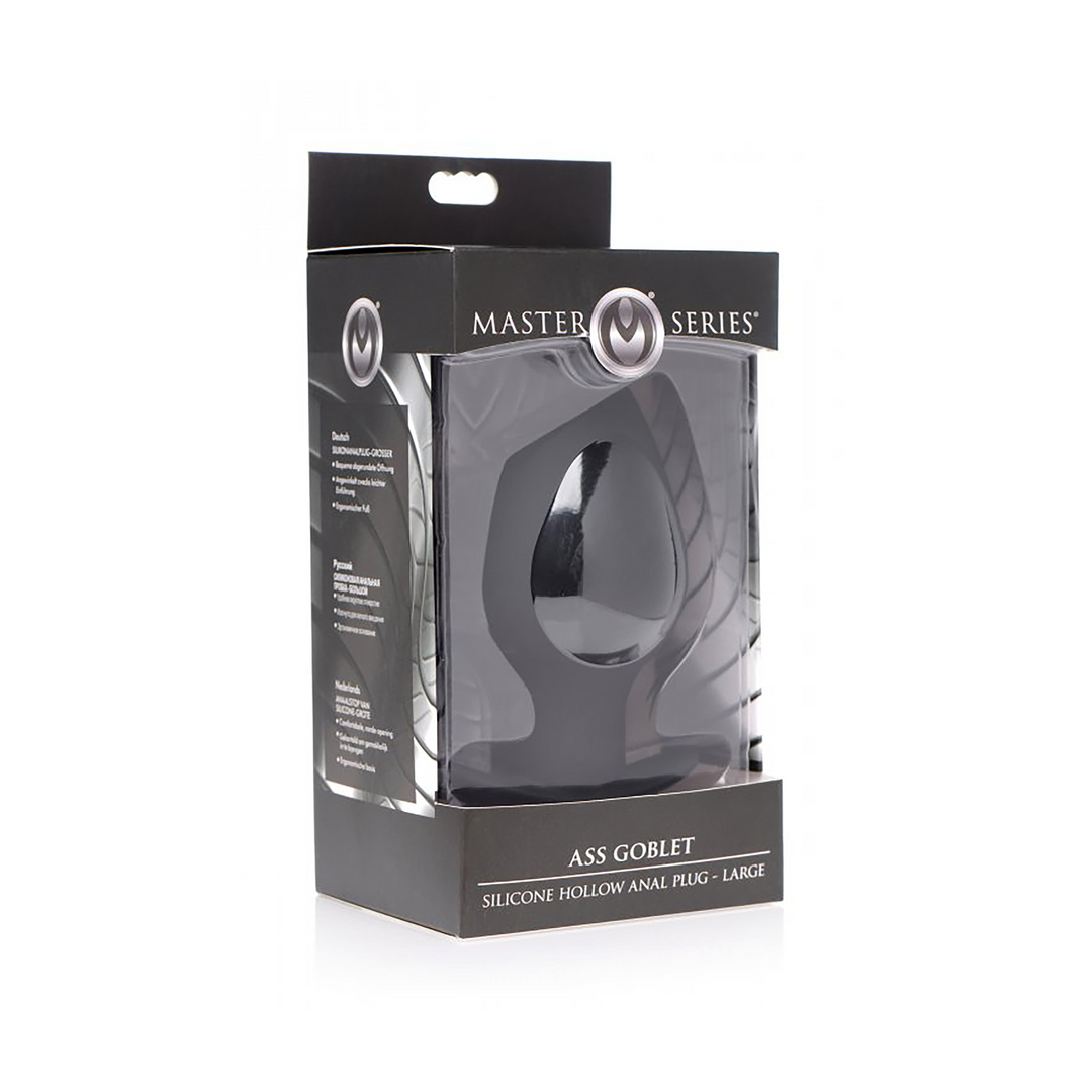 Ass Goblet – Siliconen Holle Buttplug – Groot