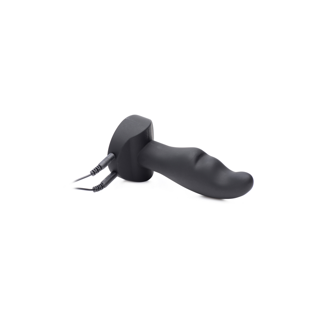 Electro Zinger – Ribbed E-Stim Silicone Plug