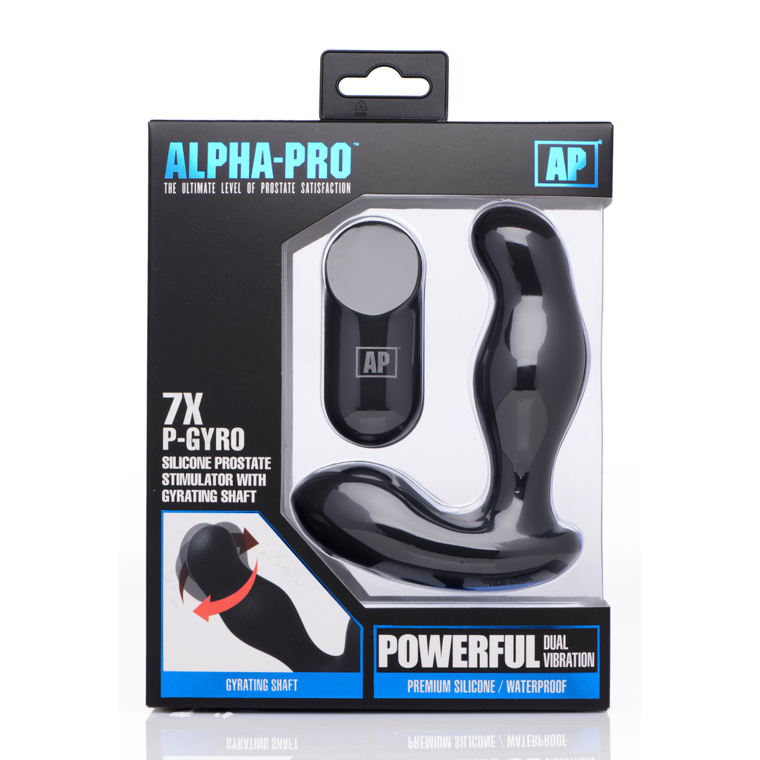P-Gyro – Prostate Stimulator met Rotating Shaft en 7 Snelheden