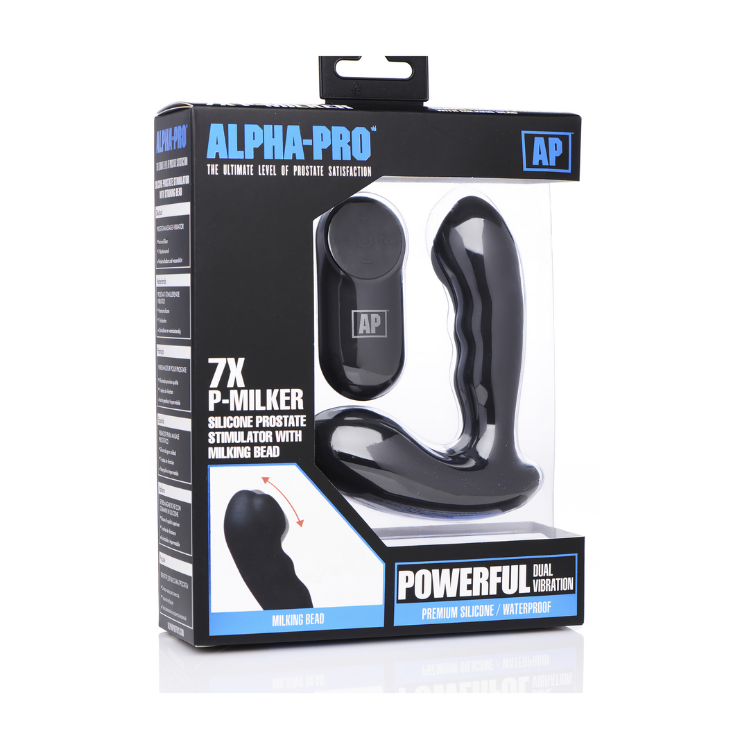 P-Milker – Silicone P-Spot Stimulator met 7 Snelheden