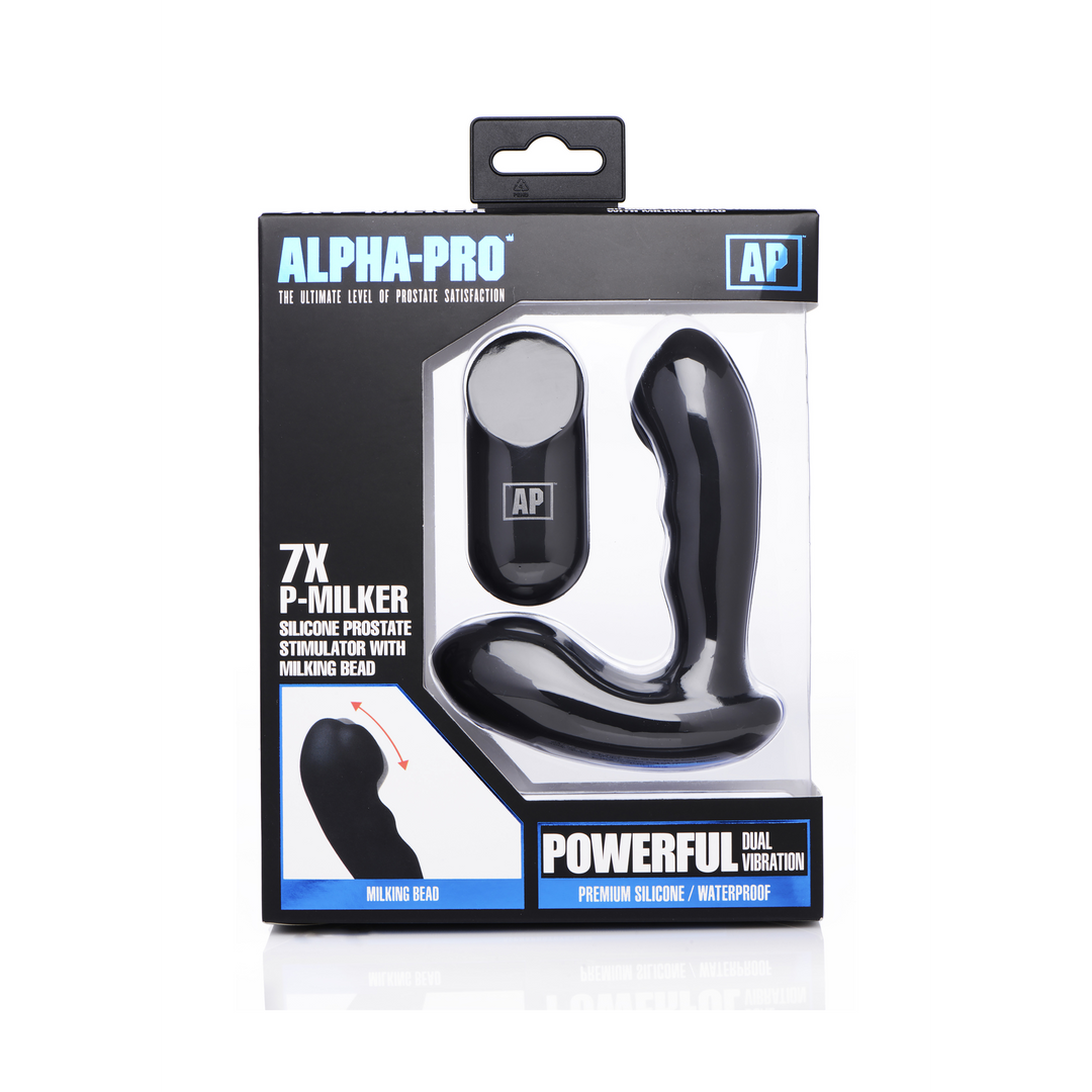 P-Milker – Silicone P-Spot Stimulator met 7 Snelheden