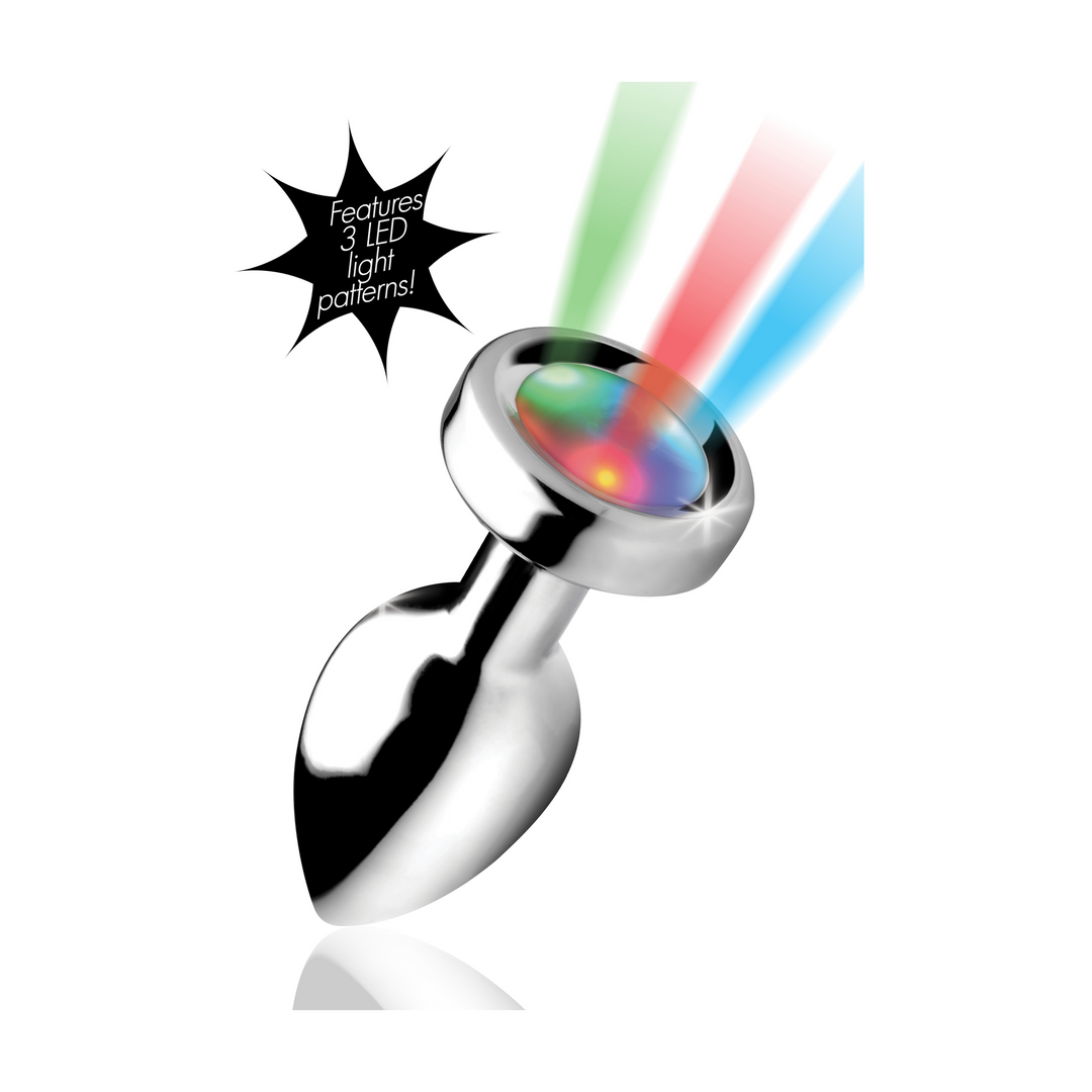 Light Up – Butt Plug – Klein