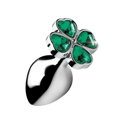 Lucky Clover Gem - Butt Plug - Medium Geluksklaver edelsteen - Butt Plug - Medium Lucky Clover Gem - Butt Plug - Medium Geluksklaver edelsteen - Butt Plug - Medium