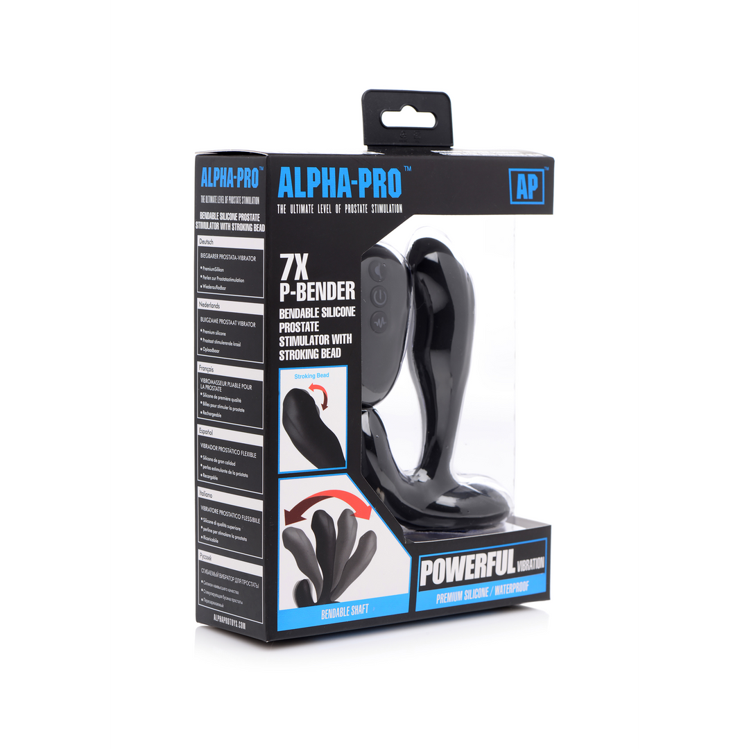 P-Bender – 7 Speed Buigbare Prostaat Stimulator