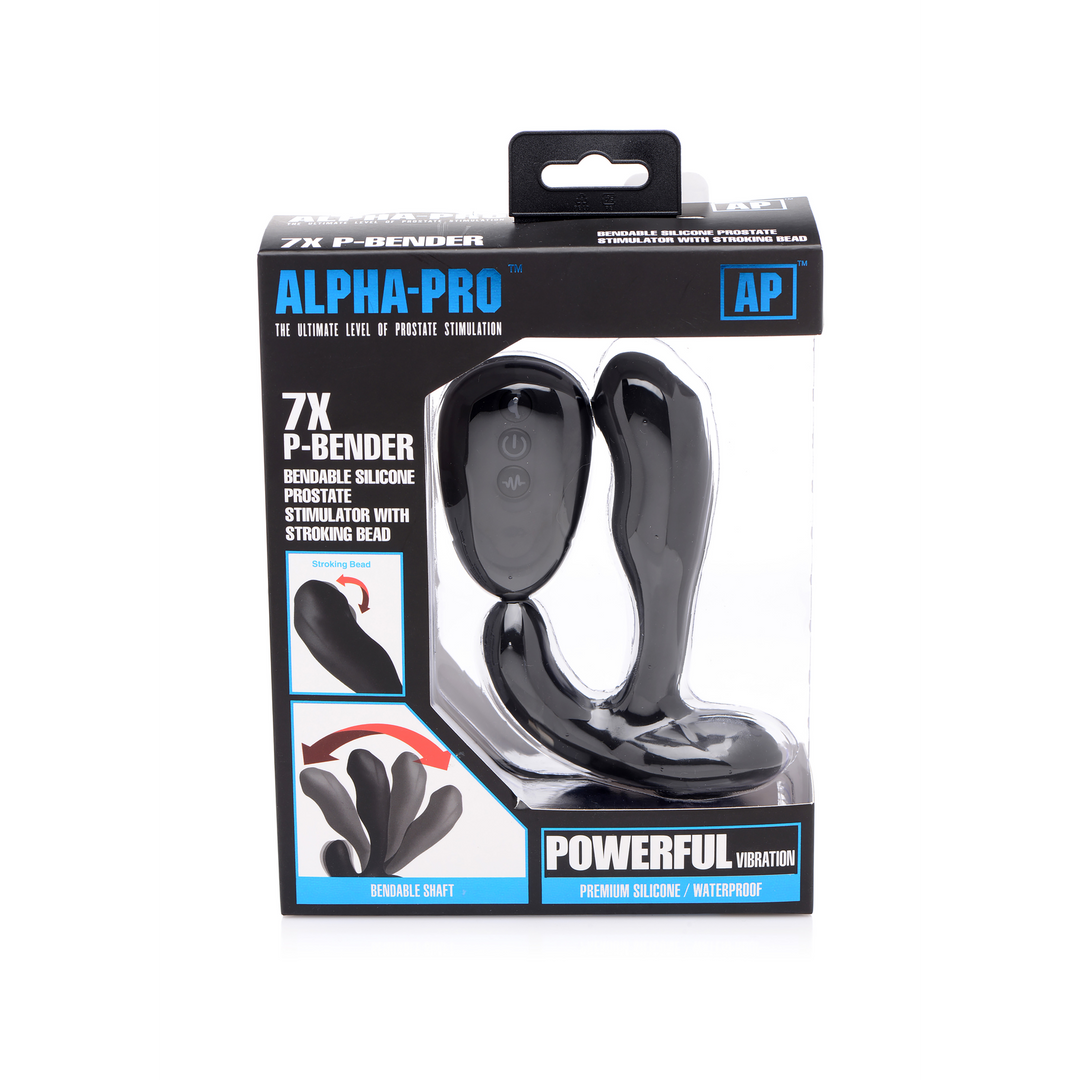 P-Bender – 7 Speed Buigbare Prostaat Stimulator