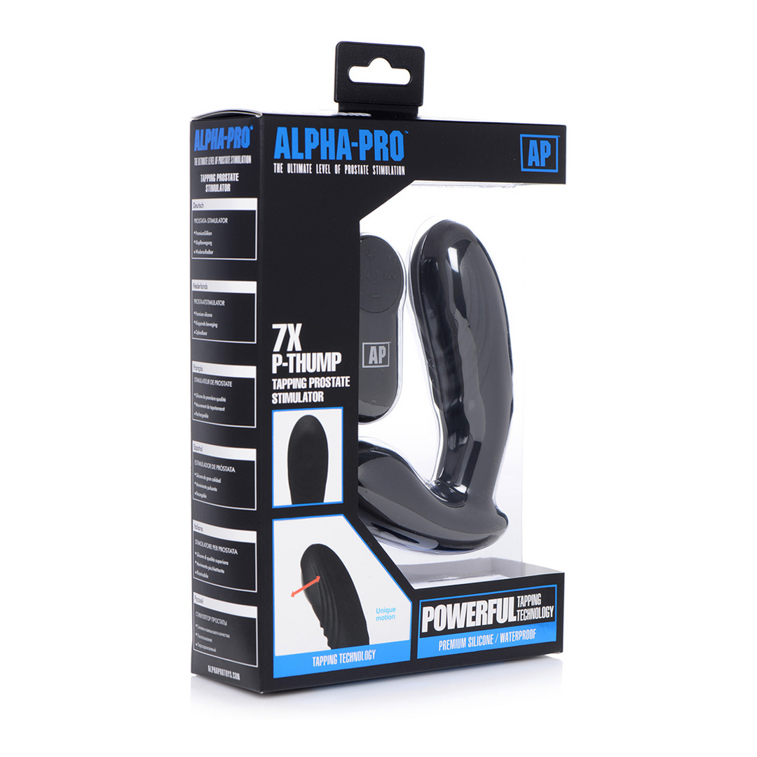 P-Thump – Tapping Prostate Vibrator met Afstandsbediening en 7 Snelheden